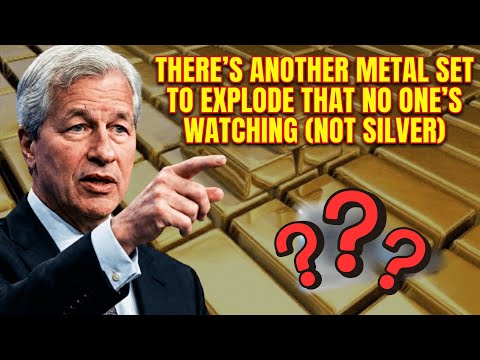 Jamie Dimon: THE NEW GOLD — There's Another Metal Set To Explode That No One's Watching (Not Silver)