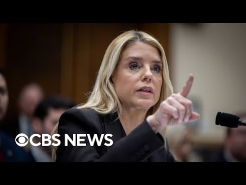Attorney General Pam Bondi testifies at House hearing amid scrutiny over Epstein files | full video