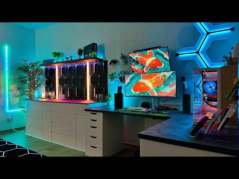 I Built My DREAM Gaming and Studio Setup! (2025)