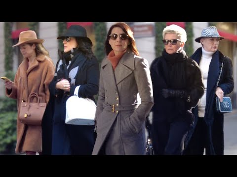 Winter 2025 Milan Street Fashion🇮🇹Elegant Chic Classy Beautiful Outwear Trend #vogue #vanityfair
