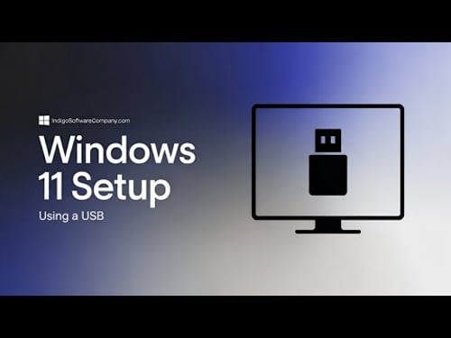 How to Install Windows 11 to a New PC via Bootable USB Drive | How to Install Windows on New PC USB
