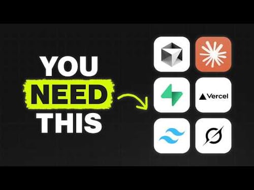 The EXACT Tools I Use to Build Apps With AI Fast