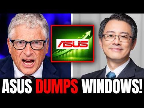 Bill Gates FURIOUS As ASUS DITCHES Microsoft For Linux!