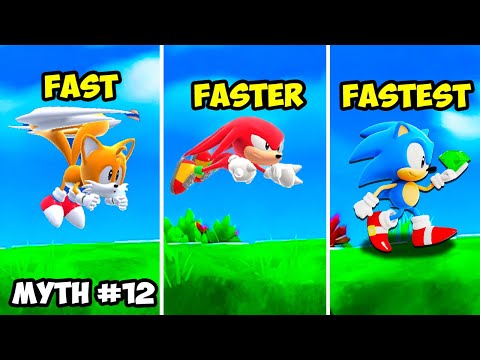 I Busted 14 Sonic Superstars Myths!