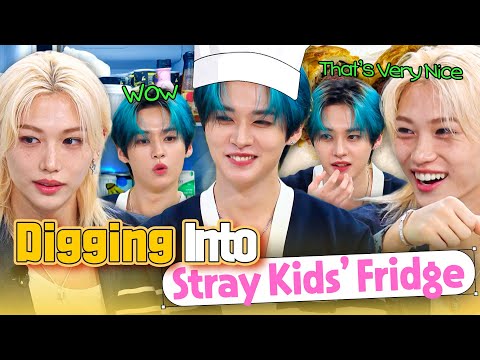 Stray Kids Fridge Secrets REVEALED 🔥🔥🔥 Digging Into Stray Kids' Fridge 😍