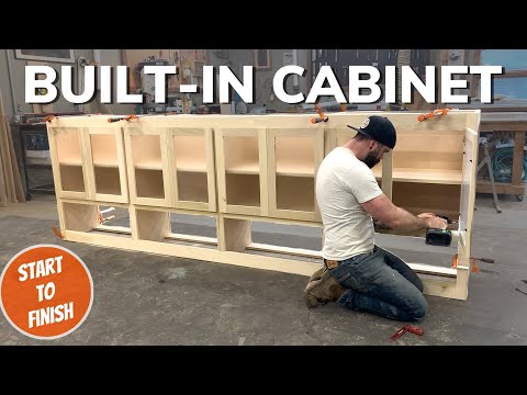 How to Make a GIANT Built-In Cabinet || The Future Owners Will HATE Me