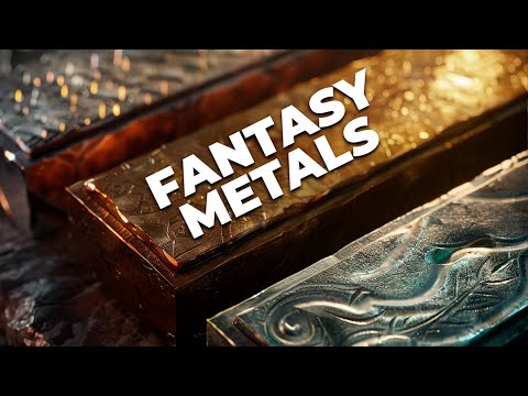 12 Essential Metals Every Fantasy Writer Should Know
