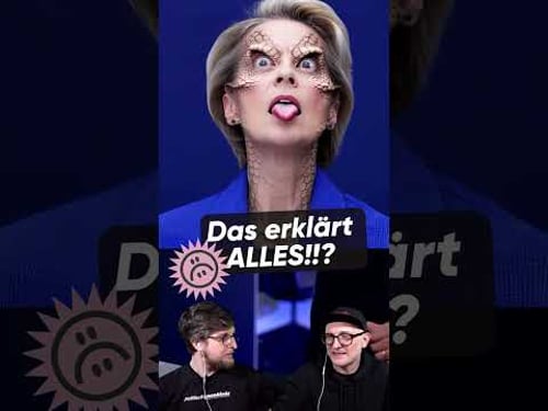 Echsenmensch confirmed 🦎 In unserem „Schau ma mal“ haben wir die einzig logische Erklärung gefunden