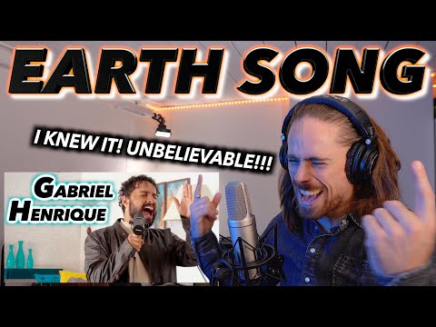 Gabriel Henrique - Earth Song (MJ cover) FIRST REACTION! (I KNEW IT! UNBELIEVABLE!!!)