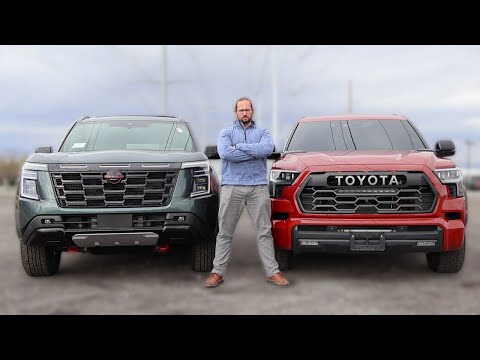 Nissan is the NEW Toyota! //2026 Armada PRO-4X vs NEW Sequoia TRD PRO//
