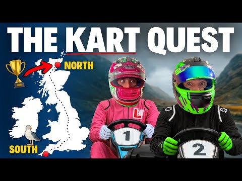 We Raced Go Karts the ENTIRE Length of the UK!