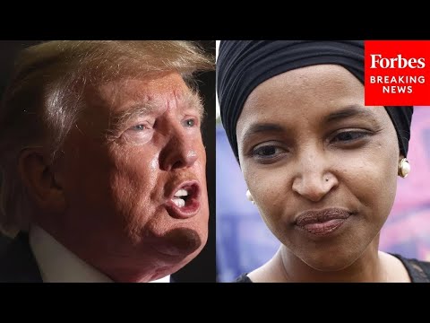 JUST IN: Trump Lobs Fresh Attack On Ilhan Omar During Rant About Somalian Pirates At Cabinet Meeting