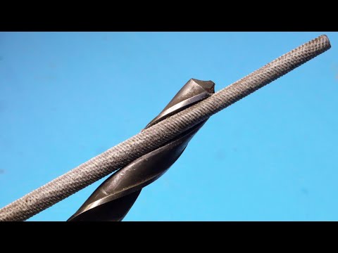 How to sharpen a drill bit in 10 seconds! With this idea You will become a level 100 master!