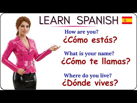 Everyday life, Common SPANISH Conversations You Must Know | Easy Spanish phrases | learn Spanish