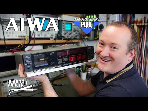 AIWA 3 Head Tape Deck Repair (AD-FF90 / AD-F990)