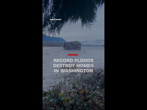 Record floods destroy homes in Washington