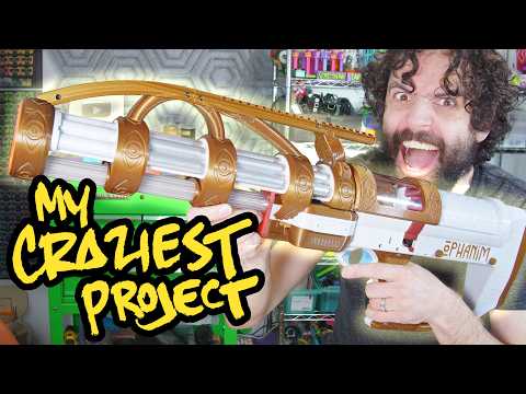 Biblically-Accurate Nerf Blaster 🔫👁️👼 The Ophanim, Part I