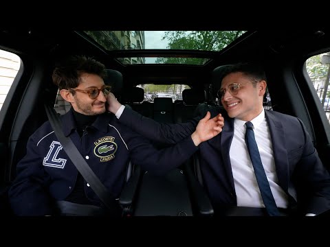 Loris Giuliano & Pierre Niney on a stroll