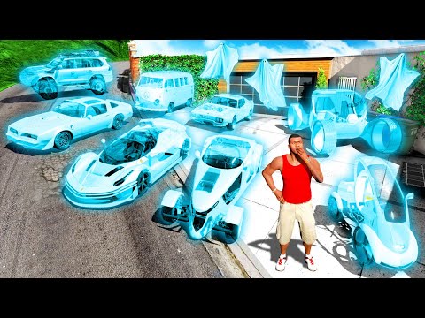 Collecting SECRET GHOST CARS in GTA 5!