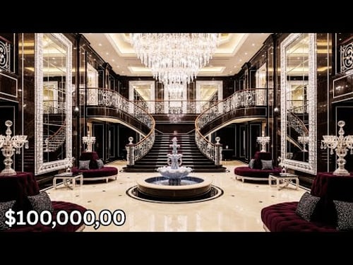 LUXURY Home Tour: $100 Million Mansion with INSANE Crystal Details 😱💰