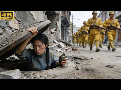 Delicate girl harassed by Japanese troops, turns out Eighth top Route soldier, wipes battalion spot!