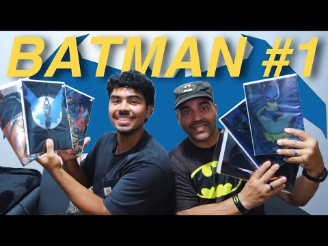 Opening Batman Issue #1 Blind Bags With My Dad (We Got Lucky!)