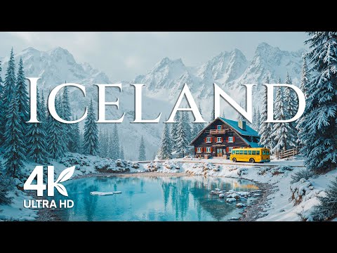 Iceland 4K • Scenic Relaxation Film with Calming Music - Nature 4k Video Ultra HD