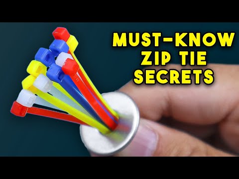 Why Didn’T I Know About These 62 Zip Tie Secrets Before?