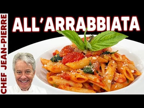 Penne All'Arrabbiata How It's Made in Italy (sort of) | Chef Jean-Pierre