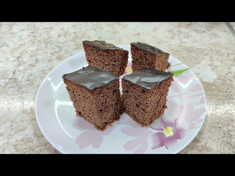 Pie with cherry jam for tea