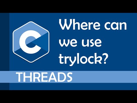 Practical example for pthread_mutex_trylock