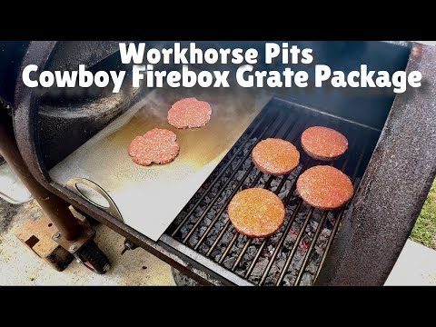 Unboxing & First Cook on the Workhorse Pits Cowboy Firebox Bar Grates & Stainless Steel Plancha! π₯π₯