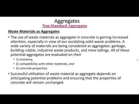 Concrete Materials Lecture 25 | Aggregates Part 3 – Durability of Aggregates and Tests