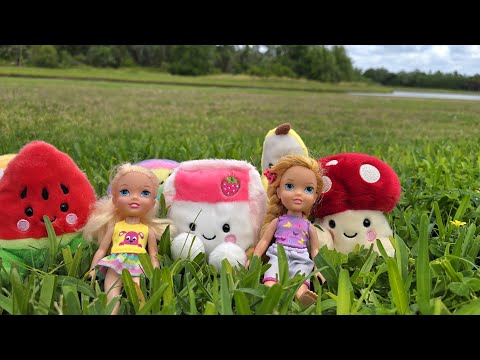 Super spring day ! Elsa & Anna toddlers - hide & seek - surprise eggs - Barbie dolls