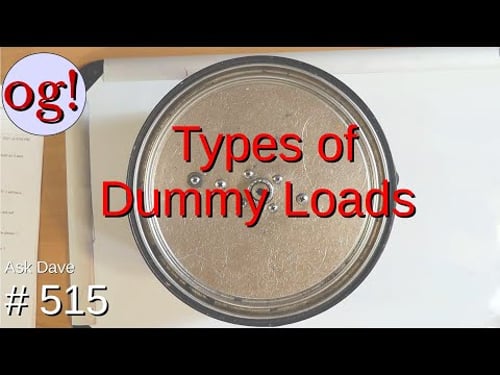 Types of Dummy Loads. (#515)