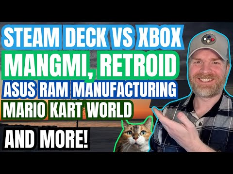 Steam Deck vs Xbox, Mario Kart World Record Sales, ASUS RAM Manufacturing and more