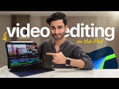 How I Edit Videos on my iPad Pro & Design Thumbnails! Step-by-step tutorial ✨