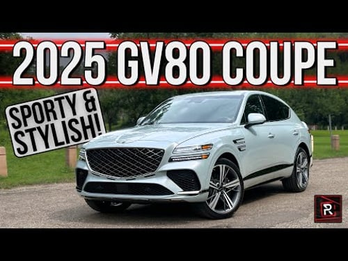 The 2025 Genesis GV80 Coupe e-S/C Brings More Style & Sportier Vibes To A Well Rounded SUV