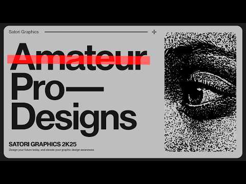 Why Your Designs Still Look Amateur (And How Pros Think Differently)