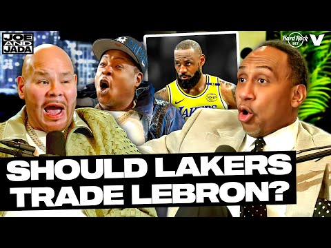 Stephen A. Smith GETS HEATED debating LeBron James' NBA future with Lakers | Fat Joe & Jadakiss
