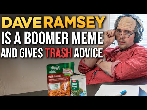 Why Dave Ramsey is a boomer meme ( and gives trash advice ) | #grindreel