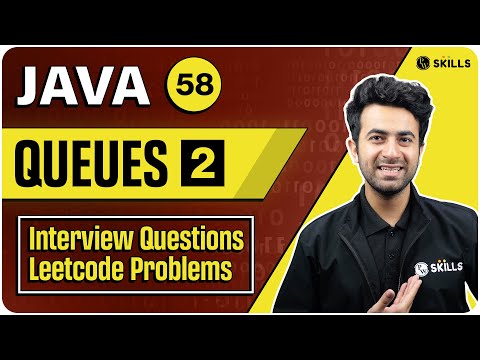 Queues - Interview Questions | Leetcode Problems | Lecture 58 | JAVA and DSA Course