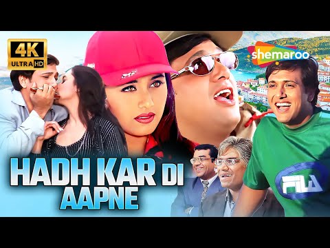 Hadh Kar Di Aapne | Govinda & Rani Mukerji की सबसे Iconic Comedy Film in 4K 🤣🔥| Johnny Lever