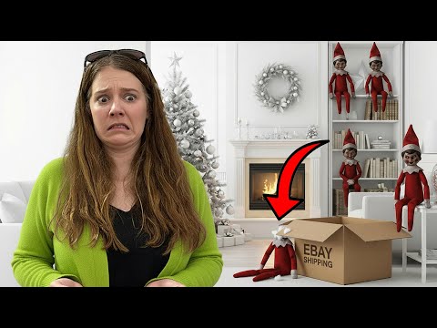 Our Haunted eBay Elf On The Shelf MULTIPLIED… Now There Are FOUR 😳 #elfontheshelf,