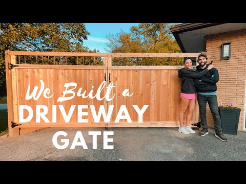 Building a Privacy Fence & Cedar Gate! Everything you wanna know (cost, materials, tutorial)