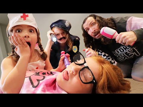 the SUPER SCARY STORY!! my Daughter Decides what i Say! Adley Niko & Navey make a new costume movie