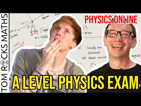 Can an Oxford University Mathematician solve a High School Physics Exam? (with @PhysicsOnline)
