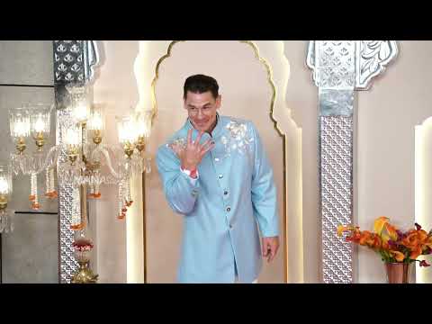 John Cena's grand entry in Anant Ambani and Radhika Merchant Wedding #ambaniwedding #anantambani