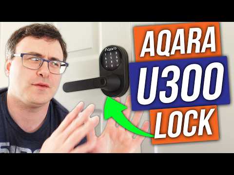 The Aqara U300 Is The PERFECT Office Smart Lock! (Review, Install, And Automation Guide)