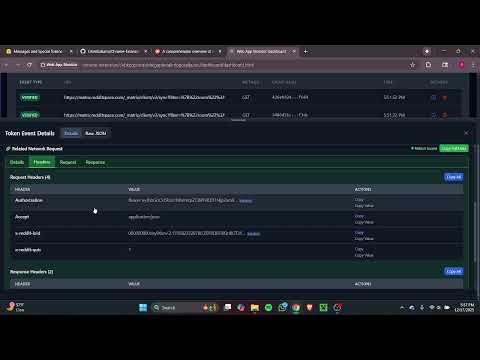 My Web Application Monitoring Chrome Extension Project (Created with AI)